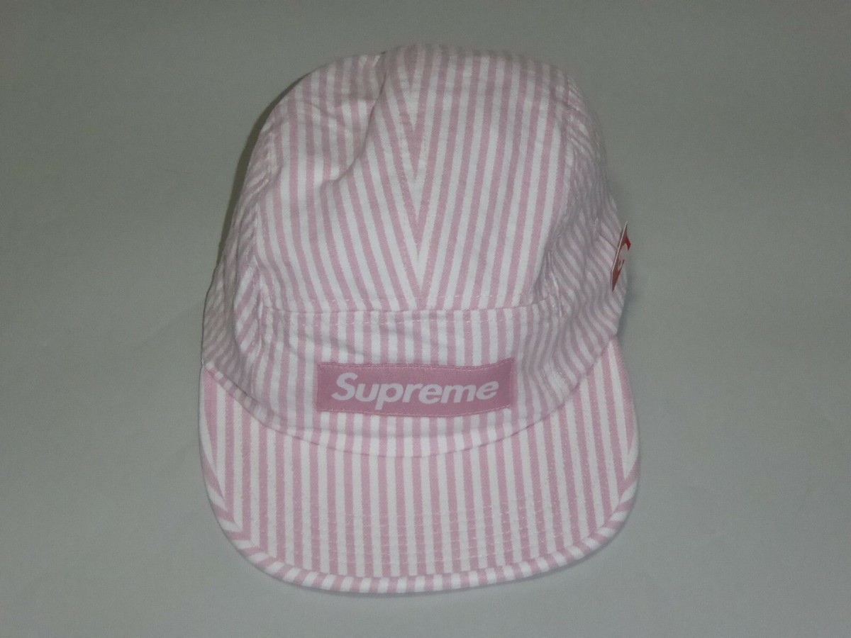 17530 supreme denim camp cap pink | eBay