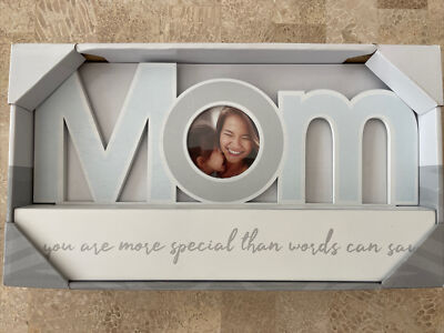 Malden Mom Big Letters Platform Frame