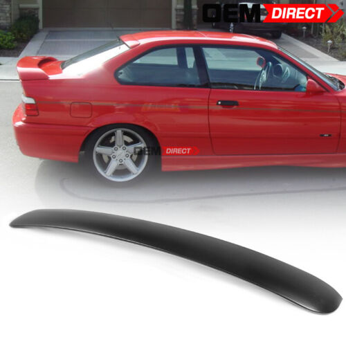 Fits 92-98 BMW 3 Series E36 2 Door Ac Style Rear Roof Spoiler Wing Unpainted ABS - Foto 1 di 8