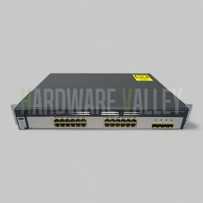 CISCO WS-C3750G-24TS-E Catalyst 3750 24 10/100/1000 + 4 SFP + IPS Image; 1.5RU
