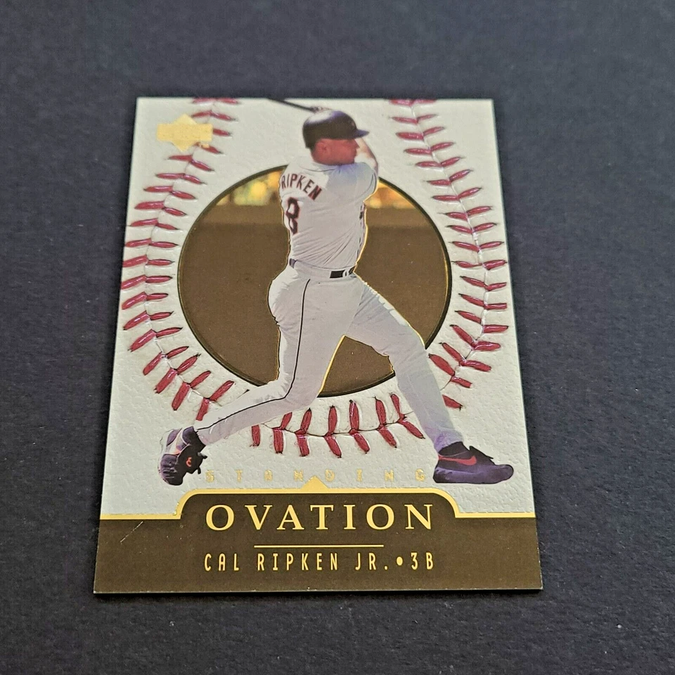 1999 Upper Deck Ovation - Standing Ovation Cal Ripken Jr. #18 SN /500 - Orioles - Image 2 of 4