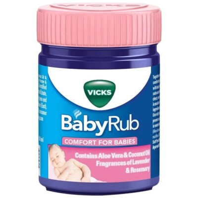Vicks BabyRub for Cough Cold Headache and Relaxation -  25 ml