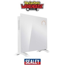 Image of Sealey DH136 Baridi, Electric Glass Panel Heater, 1000W, Wi-Fi Enabled, W