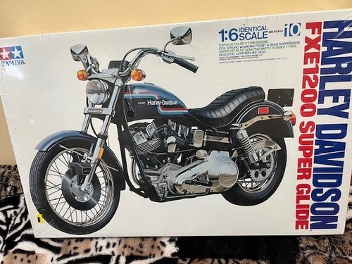 Tamiya Harley Davidson FXE 1200 Super Glide Car 1/6 Made in Japan New - Afbeelding 1 van 4