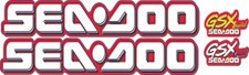 SEADOO GSX 1998 LIMITED Graphics / Decal / Sticker Kit hull decals only