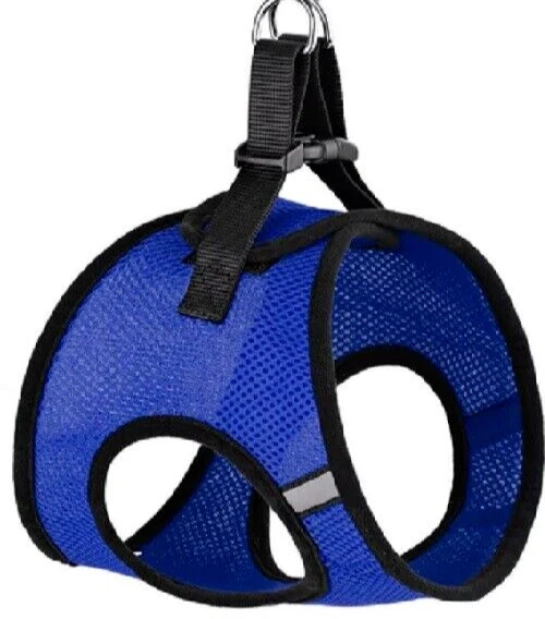 Dog Harness Step In Mesh York Royal Blue Sizes from 10"-26" Chest by Dogline NEW