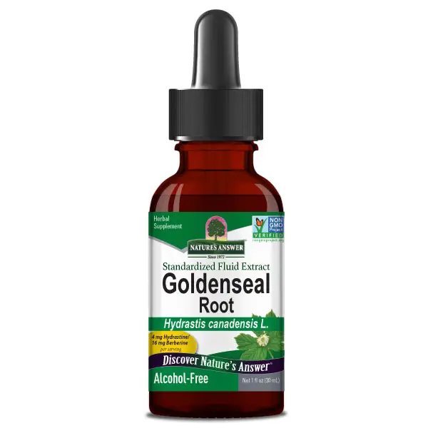 Natures Answer, Goldenseal Root Alcohol-Free 30ml