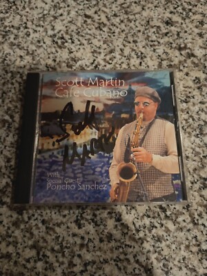 Unknown Artist : Cafe Cubano CD Autograph 