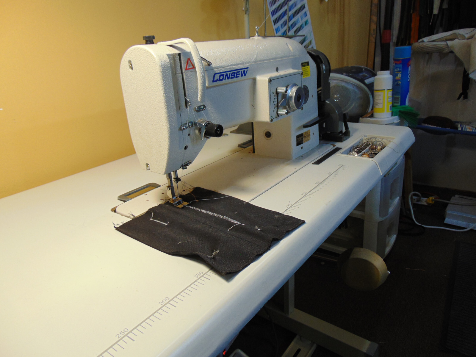 Consew 199R3A1 industrial zigzag and straight sewing machine,Japan eBay