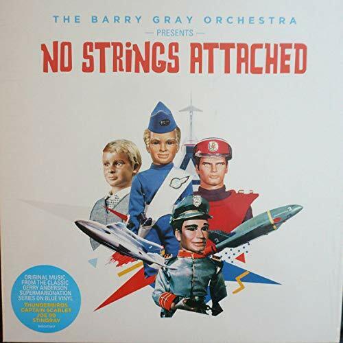 Barry Gray Orchestra - No Strings Attached (Blue Vinyl) [10" VINYL] - Picture 1 of 1