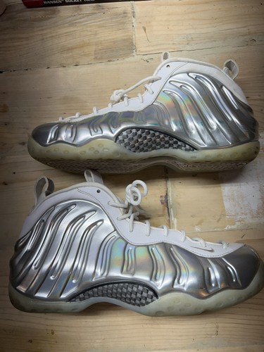 mens silver foamposites