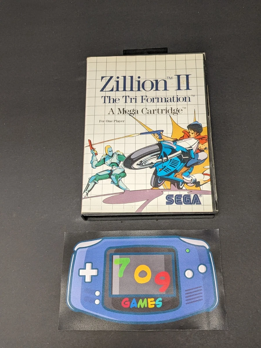Video game jeu Sega Mark III Master System Japan NTSC Zillion
