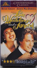 Four Weddings and A Funeral - VHS - 1994