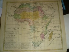 Afrika, anno 1797, Homann Erben, selten Generalmap of Afrika, edited by Homann