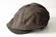 Women Men Newsboy Cap Retro Baker Boy Hat Gatsby Beret Cabbie Hats