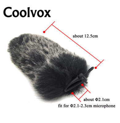 COOLVOX Kamera Mikrofon Rycote Windschutzscheibe passt Sony ECM NV-1 / Rode NTG etc UK *