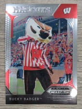 2019 Panini Prizm Draft Picks #78 Bucky Badger Wisconsin Badgers Mascot