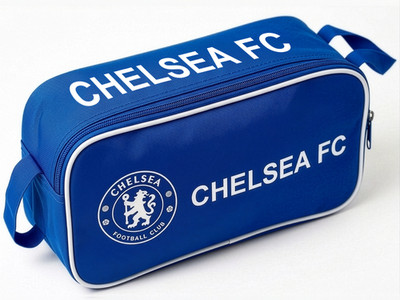 New Icon Sports Chelsea FC Shoe Bag Blue White 100% Polyester Official Licensed