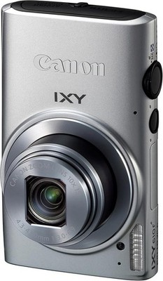 Canon IXY 610F Digital Camera 12.8MP 10x Zoom Wi-Fi Silver Tested Japan Used