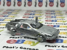 Hot Wheels unspun RAW Casting Back to Future Time Machine DeLorean DMC12 BTTF