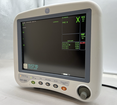 #ad #ad GE Dash 4000 Patient Monitor Temp SpO2 ECG NBP $124.00
