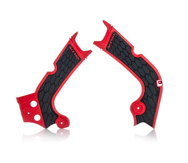Acerbis X-Grip Rahmenprotektoren FüR Honda CRF 450 R 2017-2018 Rot 1 StüCk-image