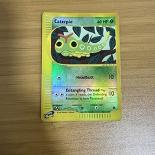 Pokemon Card Caterpie 96/165 Reverse Holo Expedition Base Set LP