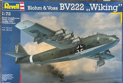 Revell Blohm & Voss BV222 ''Wiking'' 1:72 Unassembled Plastic Model Kit 04383