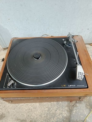 Vintage Lenco L78 Turntable Original Never Restored