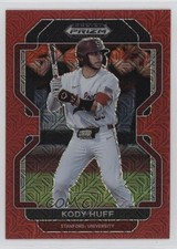 2022 Panini Prizm Draft Picks Red Mojo Prizm Kody Huff #PDP206 1e90