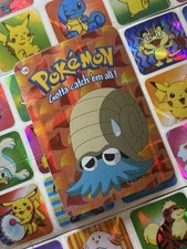 Pokemon 151 Vintage Pocket Monsters Vending HOLO Prisma Adesivo 2000 Nintendo