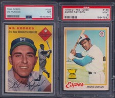 PSA 9 1978 OPC O-pee-chee #180 Andre Dawson Montreal Expos ROOKIE CARD; 1-CARD. rookie card picture