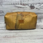 Alviero Martini 1A Classe Map Print Toiletry Cosmetic Travel Bag Case