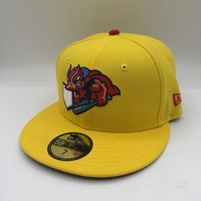New Era 59Fifty Jacksonville Jumbo Shrimp Hat Cap Sz 7 2024 Captain Crustacean