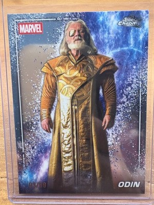2025 Topps Chrome Marvel Studios Thor ODIN SNAP  /99 S-11 Serial #03