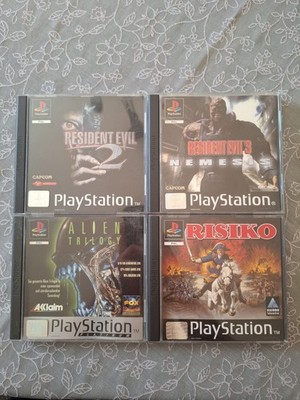 Sony PlayStation 1 Spiele Resident Evil Alien Und Risiko