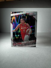 2025 Panini WNBA Prizm White Seismic #42 Damiras Dantas Indiana Fever