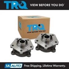 TRQ Front Wheel Bearing & Hub Assembly LH Driver or RH Passenger Side for Audi