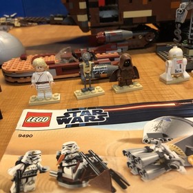 lego star wars sandcrawler 10144,9490,75173 