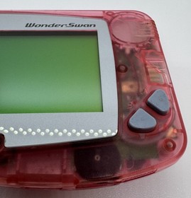Bandai Wonder Swan Console Only Skeleton Pink WonderSwan JAPAN Handheld Used