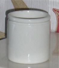 SMALL MALING POTTERY PRESERVE / MARMALADE JAR CIRCA 1900 ONLY 6.5 CM IN HEIGHT