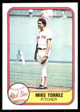 Mike Torrez 1981 Fleer #233 Boston Red Sox MLB READ FREE SHIPPING AutographDen