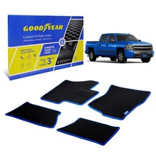 Car Floor Mats All Weather Liners For 07-13 Chevy Silv. Crew Cab 150025003500 Car Floor Mats All Weather Liners For 07-13 Chevy Silv. Crew Cab 150025003500