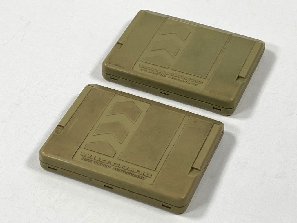 Rare! (2) Retro Leica Heerbrugg WILD GRM10 64k Memory Cards For T1600 Theodolite