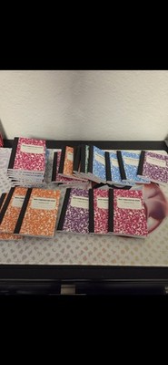 Lot of 27 Narrow Ruled Composition Journals Pocket Size 4.5 x 3.25 in