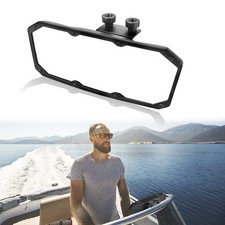 Rearview Mirrors, 4.1"x11" Wide and Clear Rear View Boat Mirror for Ski Boats...
