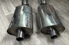 Bell Stainless Steel Sports Silencers for Triumph GT6 MkII/MkIII or Vitesse MkI