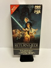 Star Wars Return Of The Jedi VHS Tape CBS Fox Red Label 1st Edition 1986