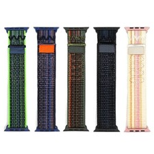 Nylon Strap For Apple Watch Band 40mm 44mm 49mm 45mm 41mm 38mm 42mm 44mm Bracele
