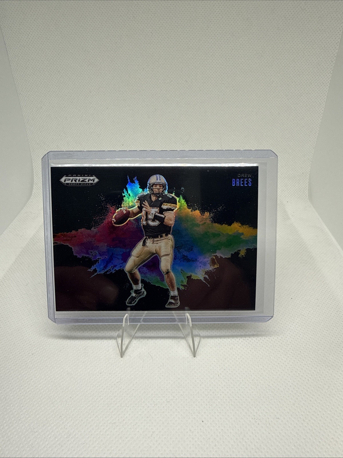 2025 Panini Prizm Draft Picks Drew Brees #30 Color Blast SSP Case Hit! Saints